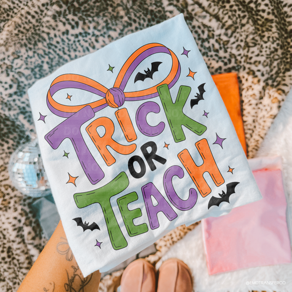 Trick Or Treat DTF TRANSFER 9888