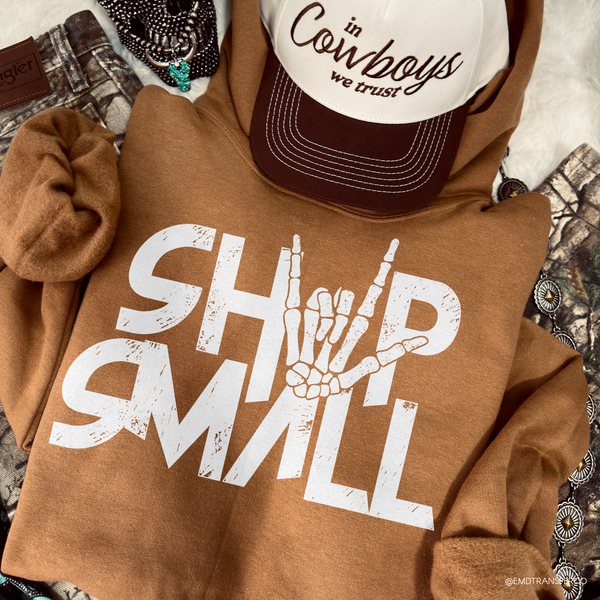 Shop Small White DTF TRANSFER 9917