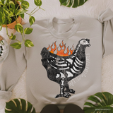 Chicken Wild Wicked Free Distressed DTF TRANSFER 9919