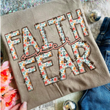Faith Over Fear DTF TRANSFER 998