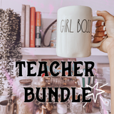 Teacher Bundle