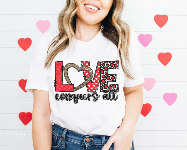 Love Conquers All DTF TRANSFER