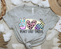 Peace Love Easter DTF TRANSFER DTF2095