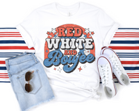 Red White And Boujee DTF TRANSFER 4079